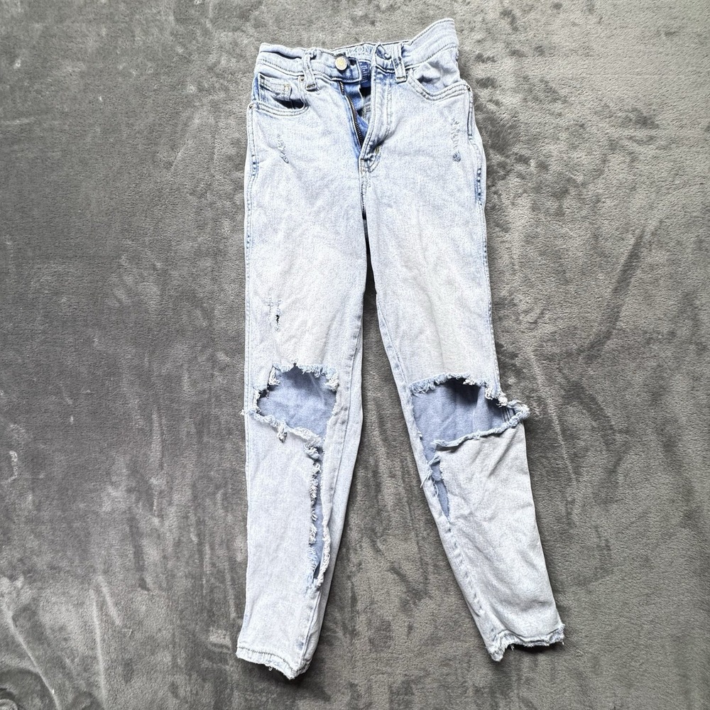 Arizona Jean Co Junior Size 0 Fade‎ Skinny Grunge Distressed Destroyed